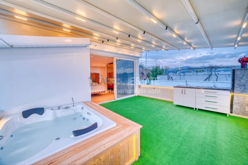 Purchase  Spectacular semi-detached villa with luxury new furniture and the right to citizenship in the Demirtas area 25 