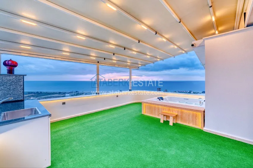 Purchase  Spectacular semi-detached villa with luxury new furniture and the right to citizenship in the Demirtas area 26 