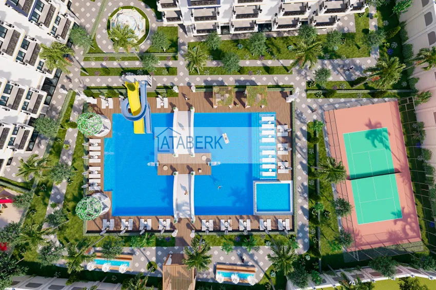 Apartments 1 + 1 in a complex under construction - Alanya, Avsallar district 3 