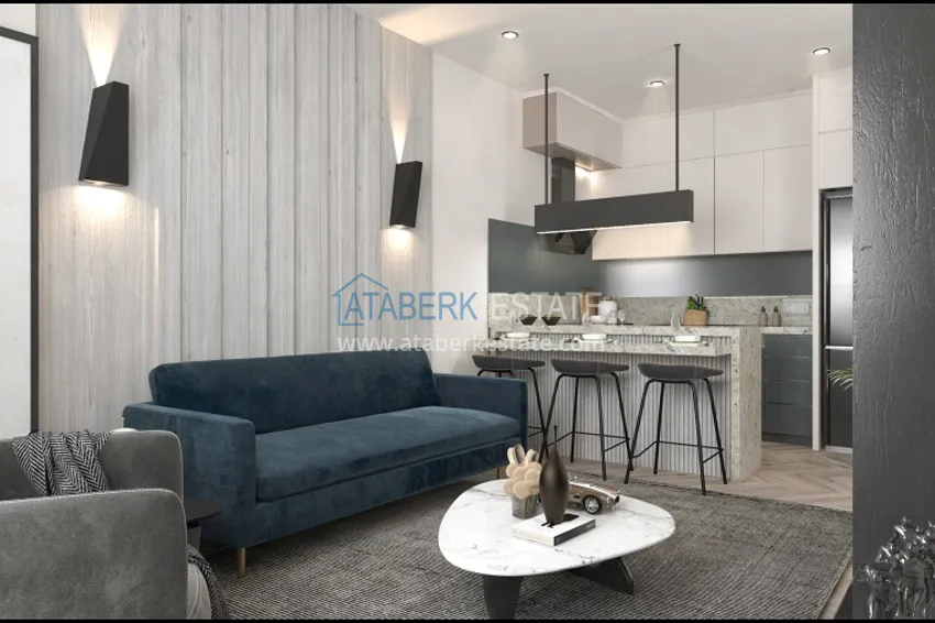 Purchase  An innovative and modern project at the initial stage of construction in Erdemli. 2 