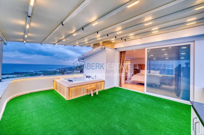 Purchase  Spectacular semi-detached villa with luxury new furniture and the right to citizenship in the Demirtas area 29 