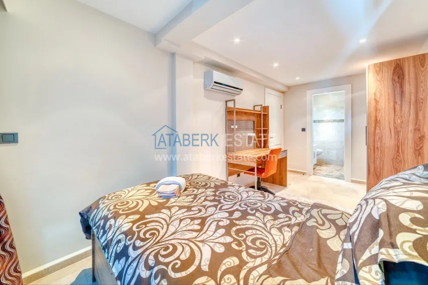 Purchase  Spectacular semi-detached villa with luxury new furniture and the right to citizenship in the Demirtas area 32 