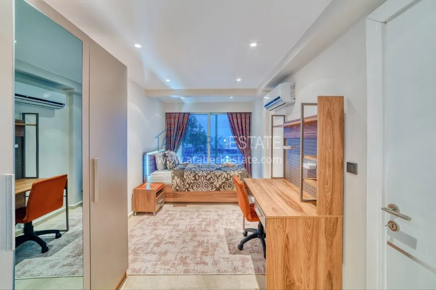 Purchase  Spectacular semi-detached villa with luxury new furniture and the right to citizenship in the Demirtas area 33 