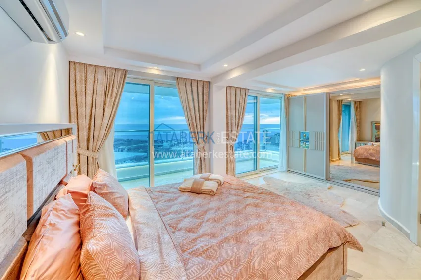 Purchase  Spectacular semi-detached villa with luxury new furniture and the right to citizenship in the Demirtas area 40 