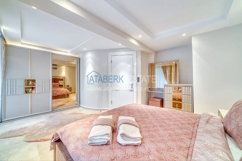 Purchase  Spectacular semi-detached villa with luxury new furniture and the right to citizenship in the Demirtas area 42 