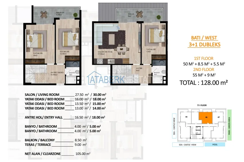 Buy cheap Real estate from the developer! Residential complex under construction in the center of Alanya, Cleopatra beach area 10 