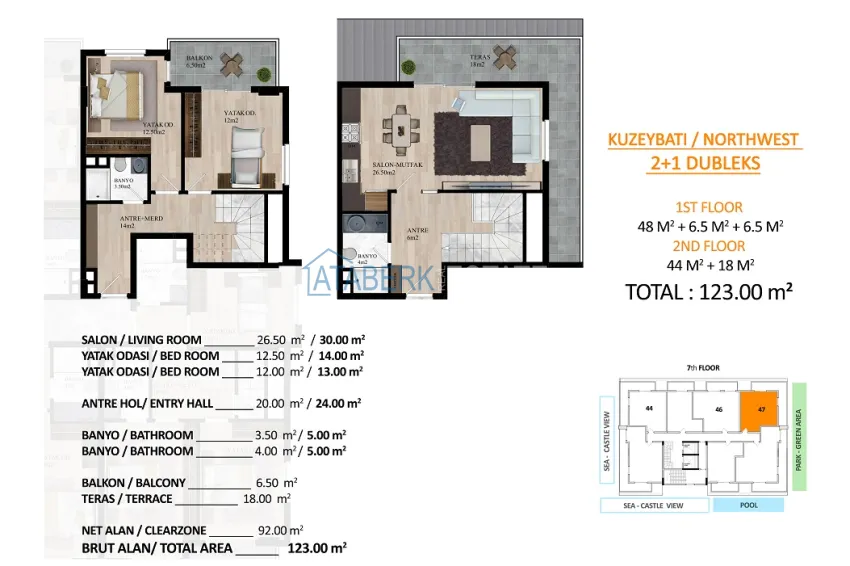 Buy cheap Real estate from the developer! Residential complex under construction in the center of Alanya, Cleopatra beach area 11 