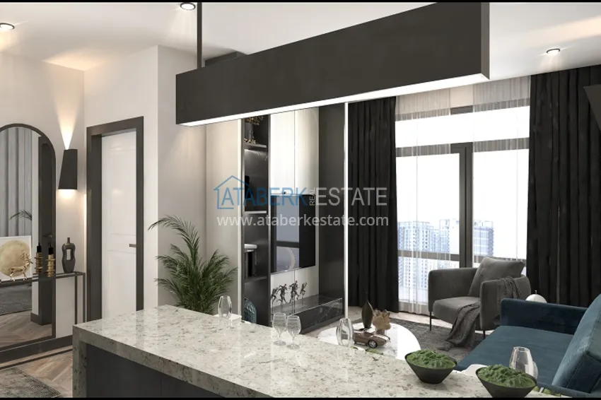 Purchase  An innovative and modern project at the initial stage of construction in Erdemli. 4 