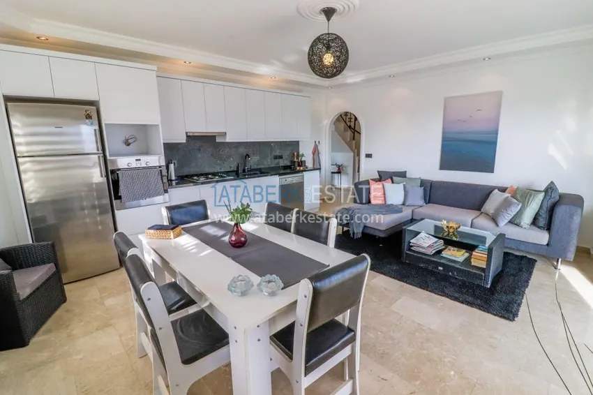 Purchase  Penthouse 3 + 1 with furniture and open panoramic views, Cikcilli - Alanya 4 