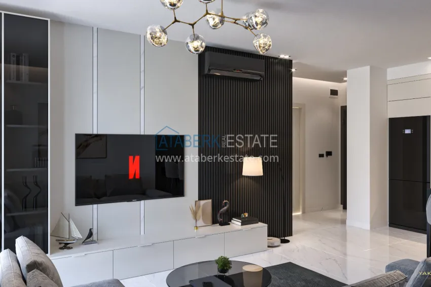 Purchase Real estate from the developer! Residential complex under construction in the center of Alanya, Cleopatra beach area 4 