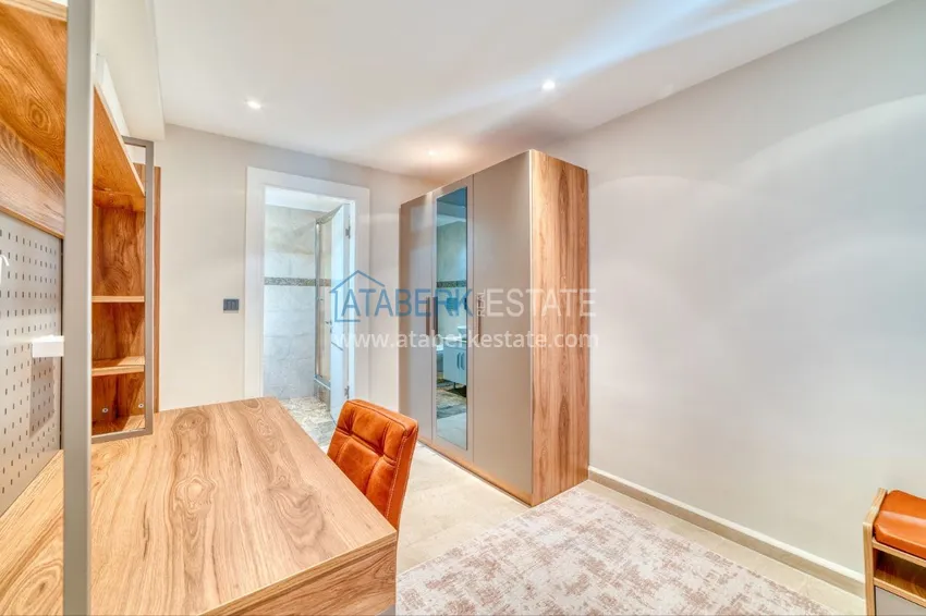 Purchase  Spectacular semi-detached villa with luxury new furniture and the right to citizenship in the Demirtas area 47 