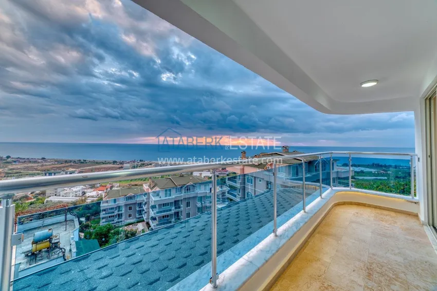 Purchase  Spectacular semi-detached villa with luxury new furniture and the right to citizenship in the Demirtas area 51 