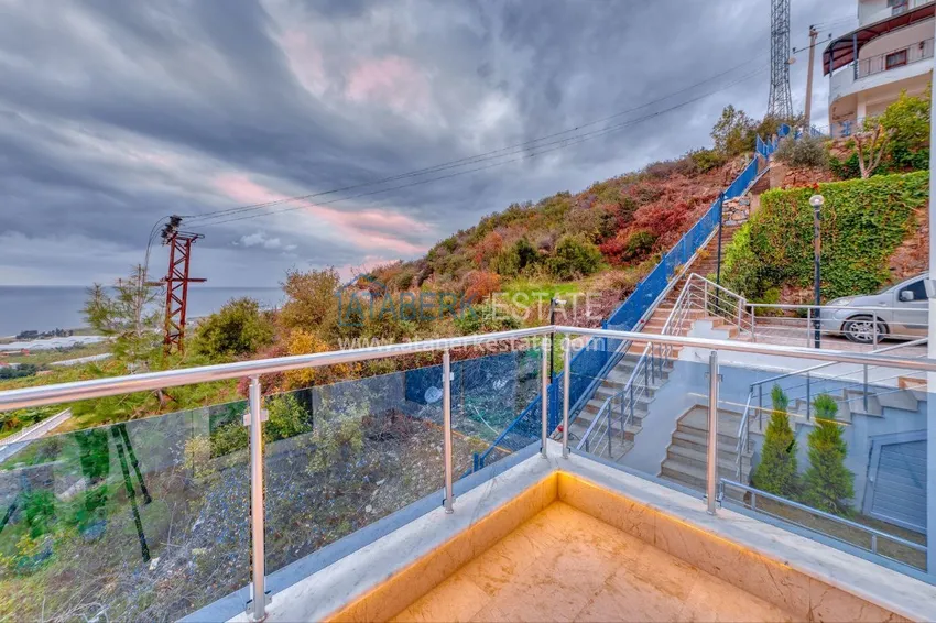 Purchase  Spectacular semi-detached villa with luxury new furniture and the right to citizenship in the Demirtas area 53 