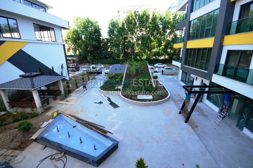 1+1 apartment with furniture and open sea view, Mahmutlar - Alanya 8 