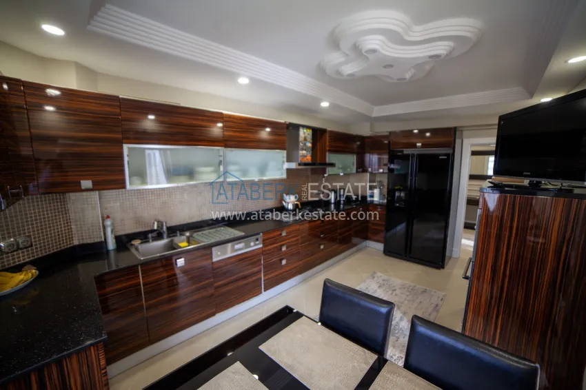 Purchase 3+1 apartment in Antalya, Lara district - with a separate kitchen and sea view, suitable for citizenship 7