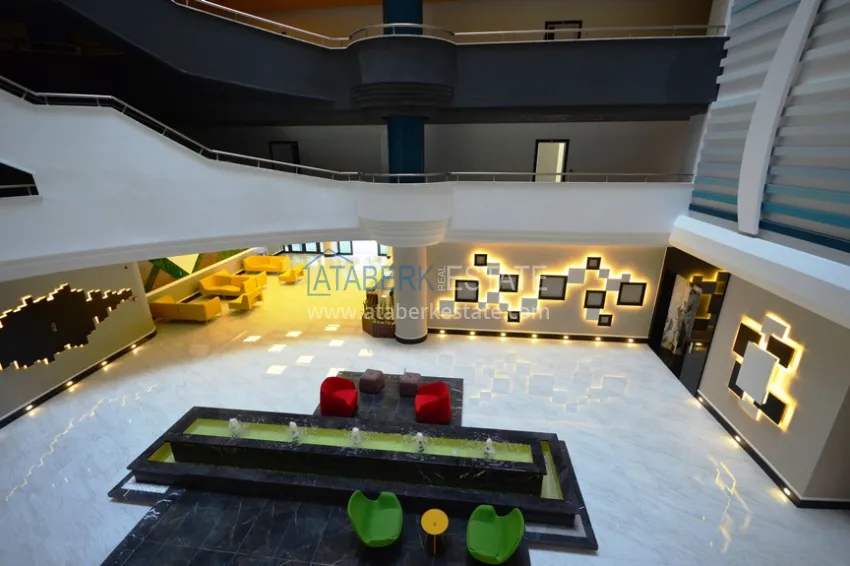 1+1 apartment with furniture and open sea view, Mahmutlar - Alanya 13 