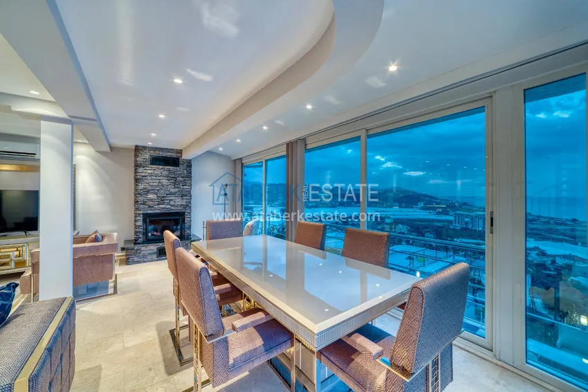 Purchase  Spectacular semi-detached villa with luxury new furniture and the right to citizenship in the Demirtas area 9 