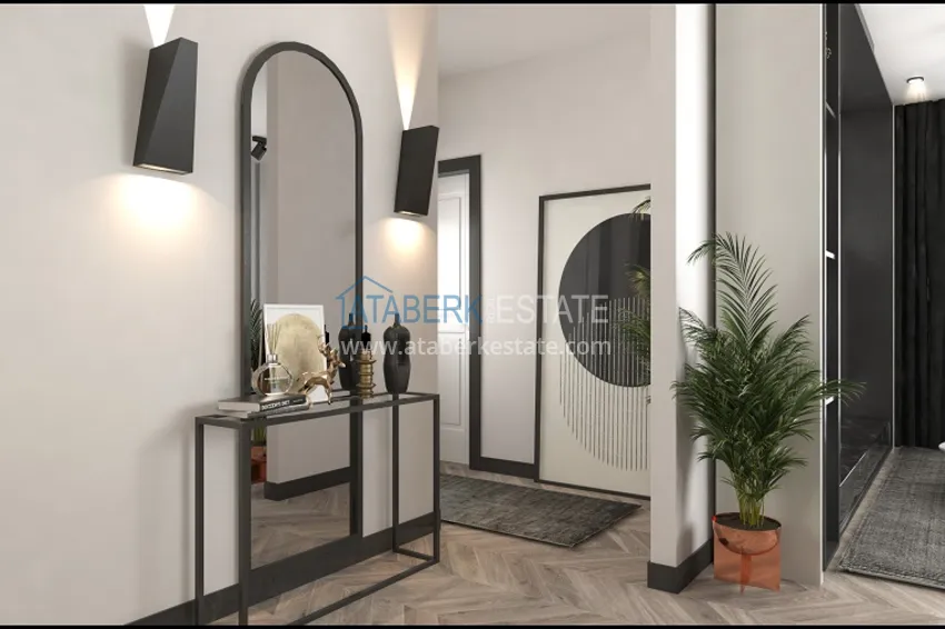 Purchase  An innovative and modern project at the initial stage of construction in Erdemli. 18 