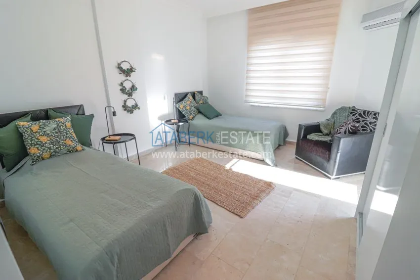 Purchase  Penthouse 3 + 1 with furniture and open panoramic views, Cikcilli - Alanya 9 