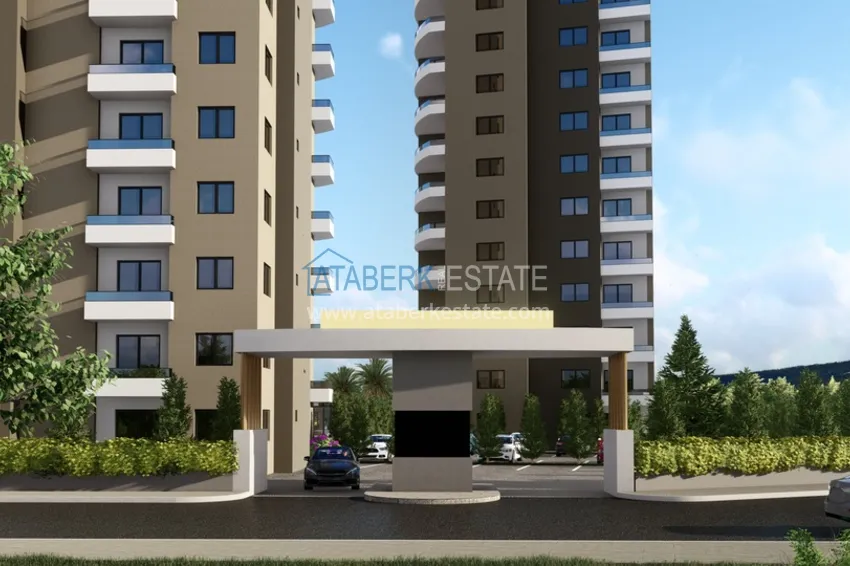 Apartments from a developer in Mersin, Arpachbakhshish district - a new comfort complex 9 