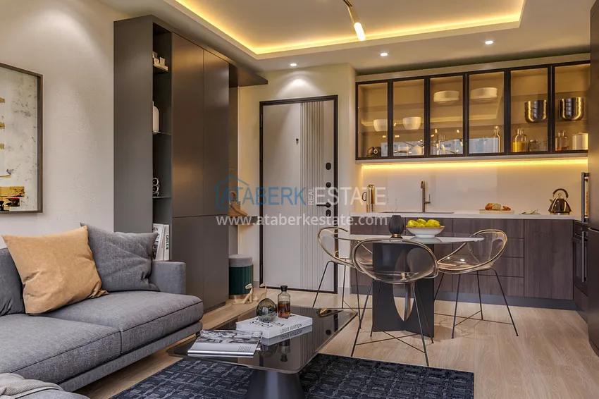 Purchase  Premium investment project in Mezitli, from one of the most reliable developers in the region. 3 