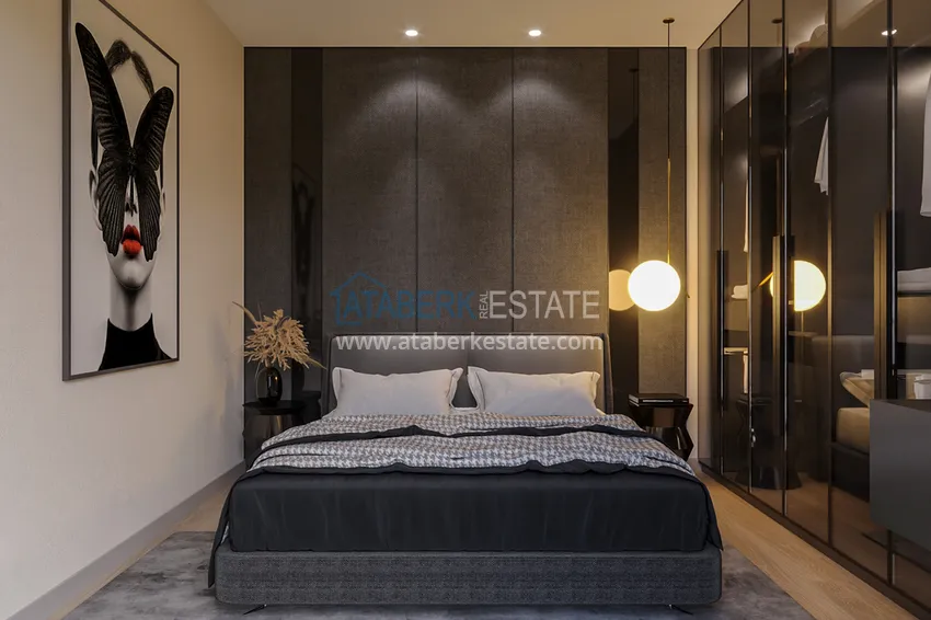 Purchase  Premium investment project in Mezitli, from one of the most reliable developers in the region. 6 