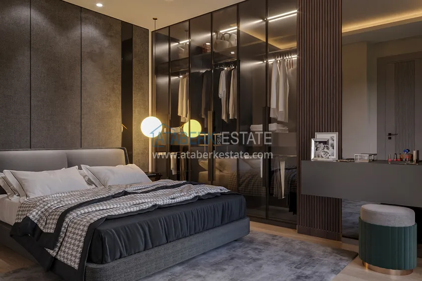 Purchase  Premium investment project in Mezitli, from one of the most reliable developers in the region. 8 