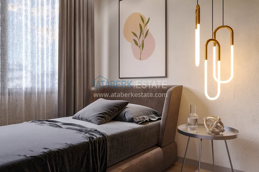 Purchase  Premium investment project in Mezitli, from one of the most reliable developers in the region. 10 