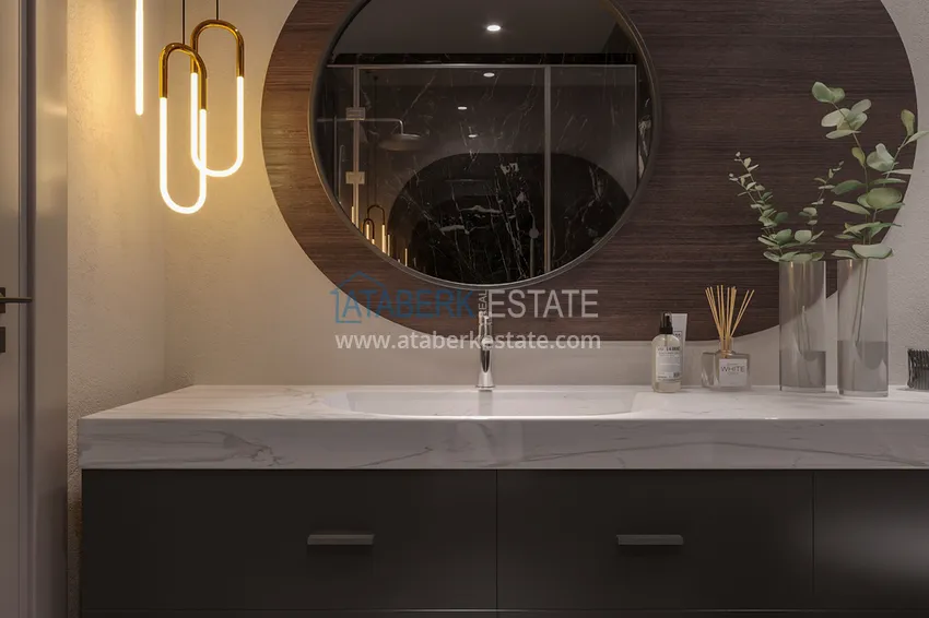 Purchase  Premium investment project in Mezitli, from one of the most reliable developers in the region. 12 