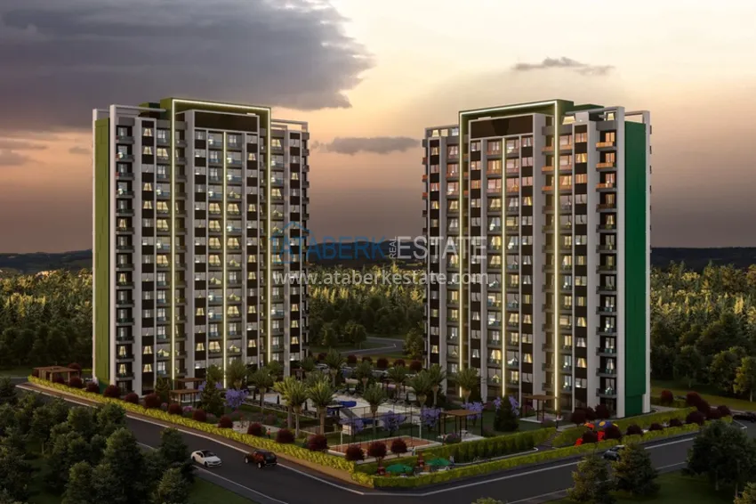 Premium investment project in Mezitli, from one of the most reliable developers in the region. 17 