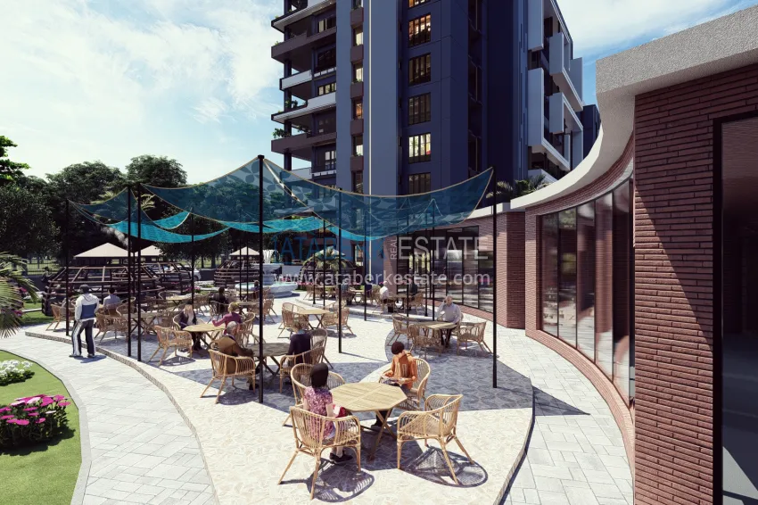 A modern and stylish luxury project in the coastal region of Mersin - Tomyuk. 10