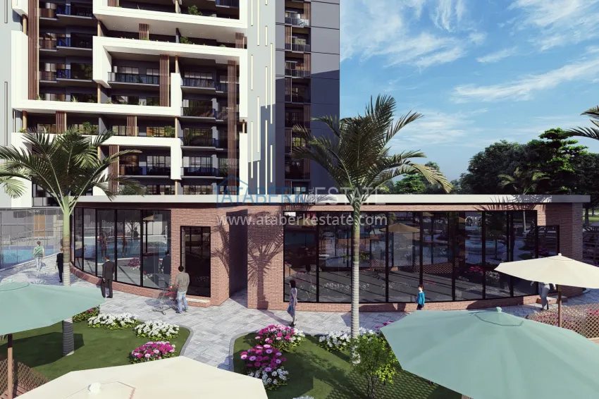 A modern and stylish luxury project in the coastal region of Mersin - Tomyuk. 11