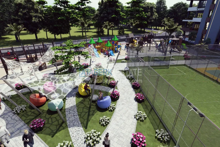 A modern and stylish luxury project in the coastal region of Mersin - Tomyuk. 12