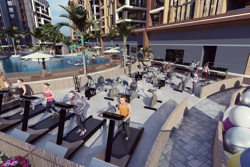 A modern and stylish luxury project in the coastal region of Mersin - Tomyuk. 15