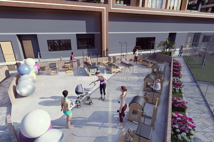 A modern and stylish luxury project in the coastal region of Mersin - Tomyuk. 16