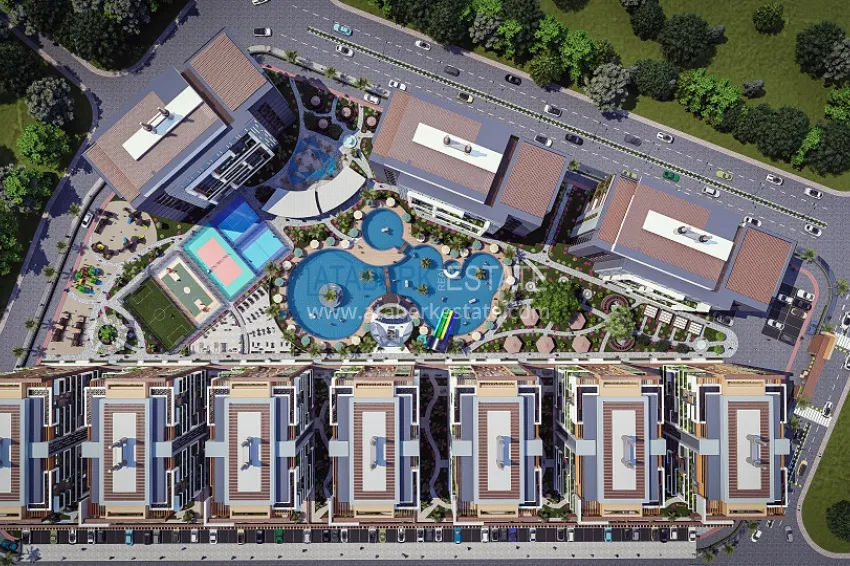 A modern and stylish luxury project in the coastal region of Mersin - Tomyuk. 19