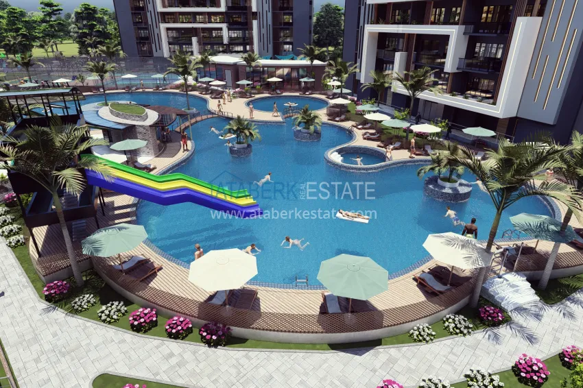 A modern and stylish luxury project in the coastal region of Mersin - Tomyuk. 20