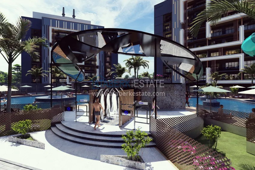 A modern and stylish luxury project in the coastal region of Mersin - Tomyuk. 21
