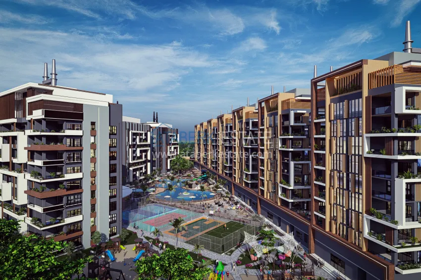 A modern and stylish luxury project in the coastal region of Mersin - Tomyuk. 1