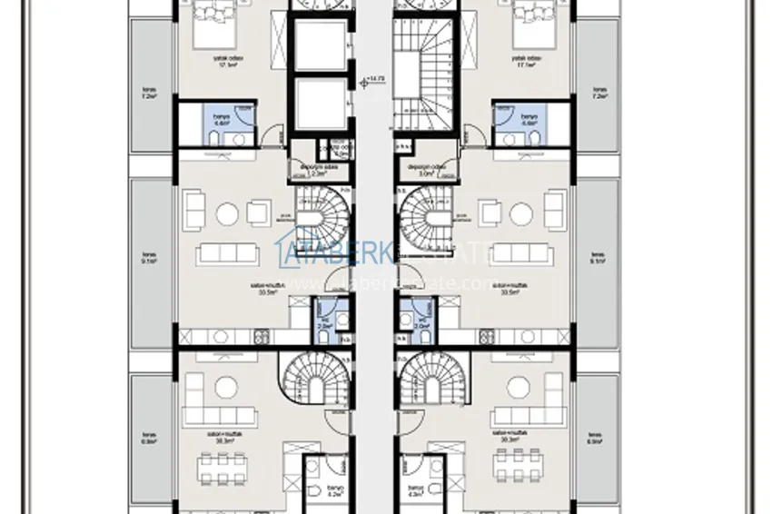 Buy cheap New residence project at the excavation stage in the prestigious area of Alanya — Oba 7 
