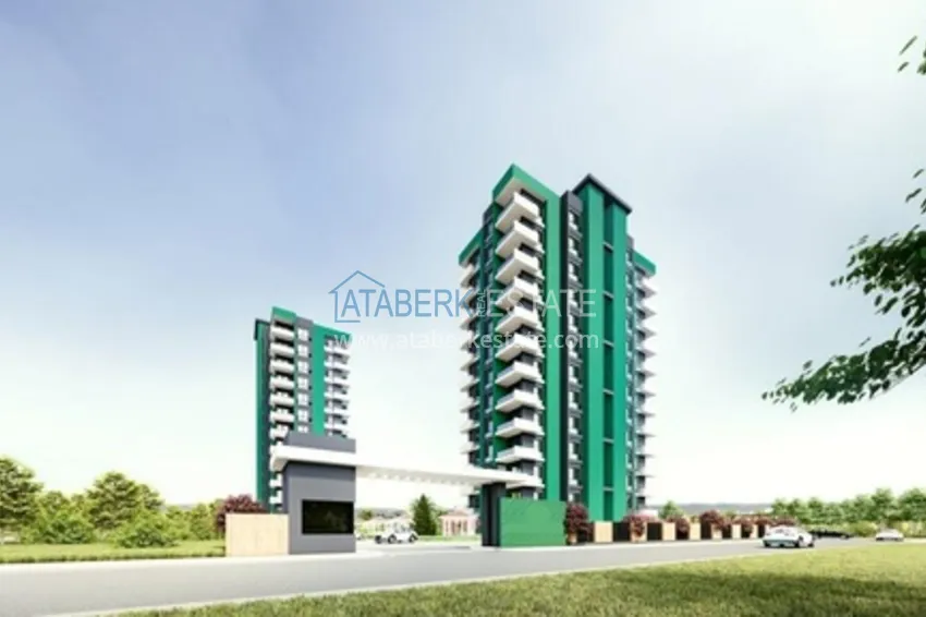 An investment-attractive project in the popular area of ​​Mezitli, Mersin. 3 