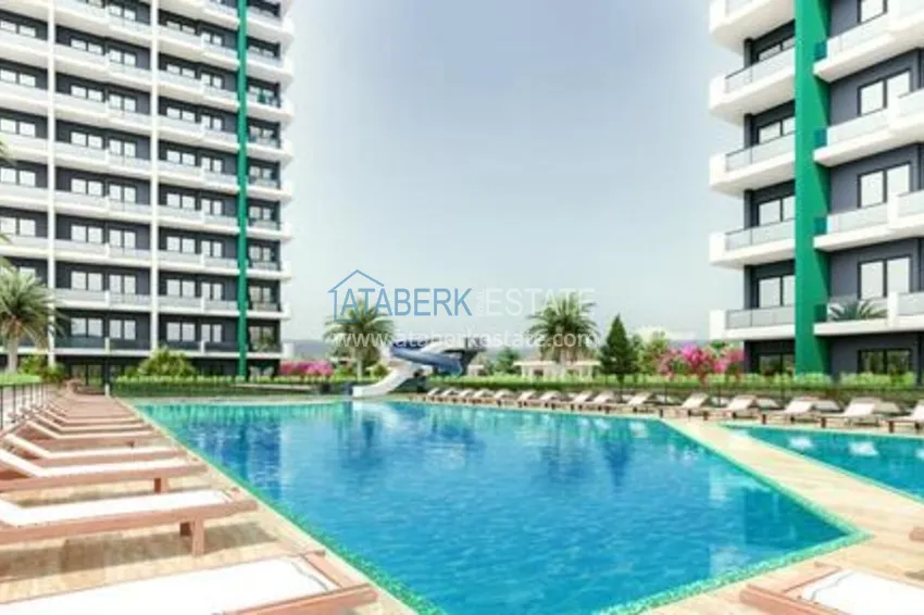 An investment-attractive project in the popular area of ​​Mezitli, Mersin. 4 