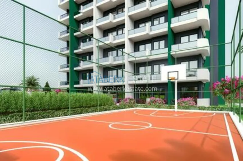 An investment-attractive project in the popular area of ​​Mezitli, Mersin. 6 