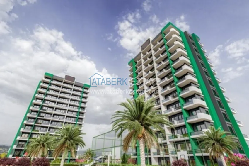 An investment-attractive project in the popular area of ​​Mezitli, Mersin. 9 