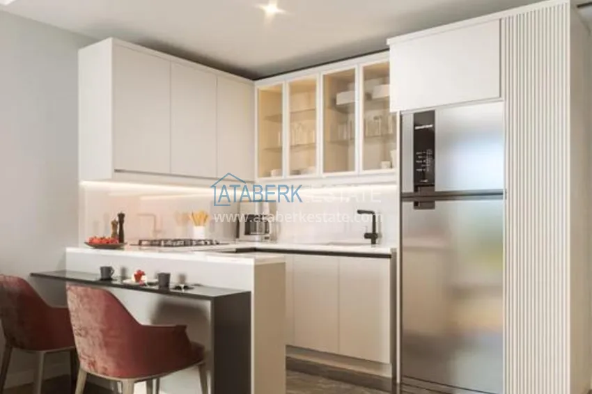 Purchase  An investment-attractive project in the popular area of ​​Mezitli, Mersin. 7 