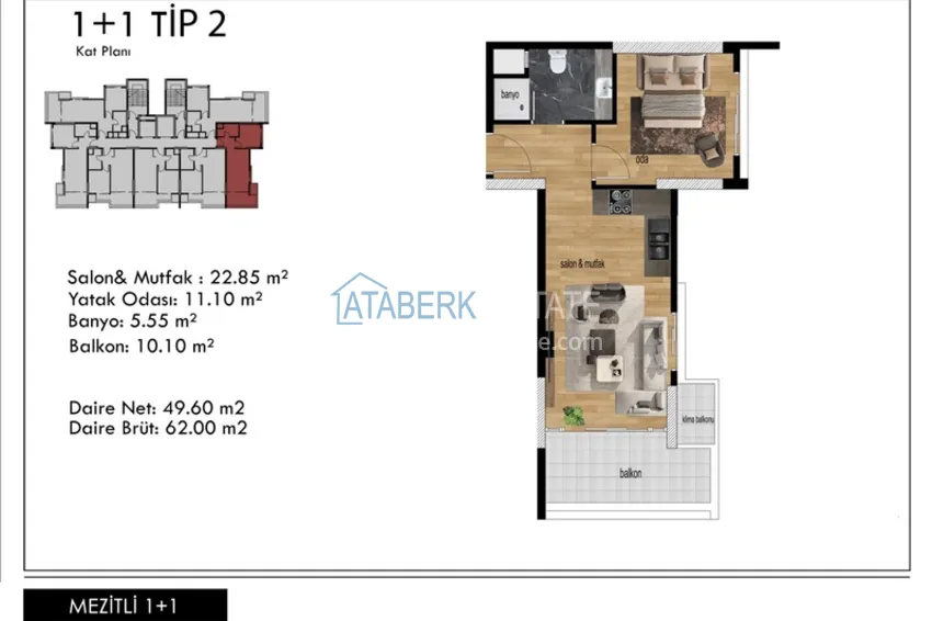 Buy cheap An investment-attractive project in the popular area of ​​Mezitli, Mersin. 2 