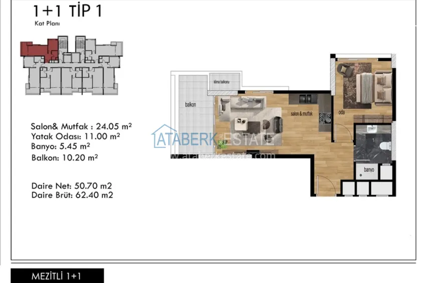 Buy cheap An investment-attractive project in the popular area of ​​Mezitli, Mersin. 4 