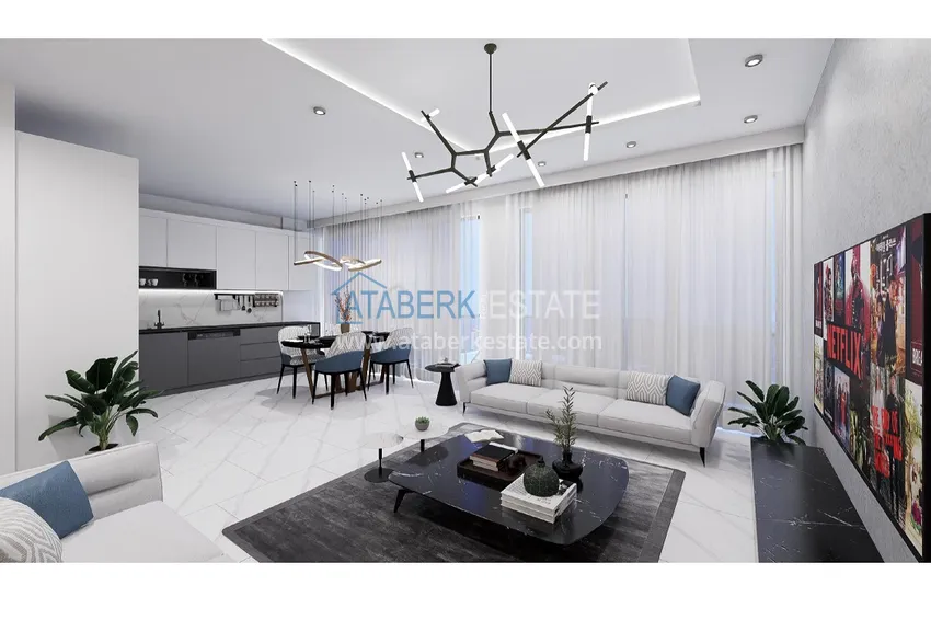 Purchase  Apartments from the developer - a new residential complex in Kargicak, Alanya 16 
