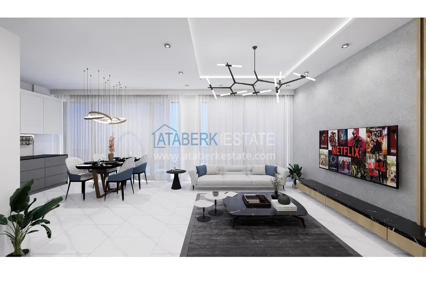 Purchase  Apartments from the developer - a new residential complex in Kargicak, Alanya 17 