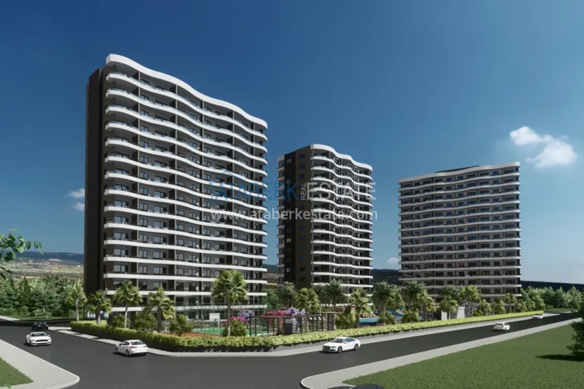 Apartments from a developer in Mersin, Arpachbakhshish district - a new comfort complex 23 